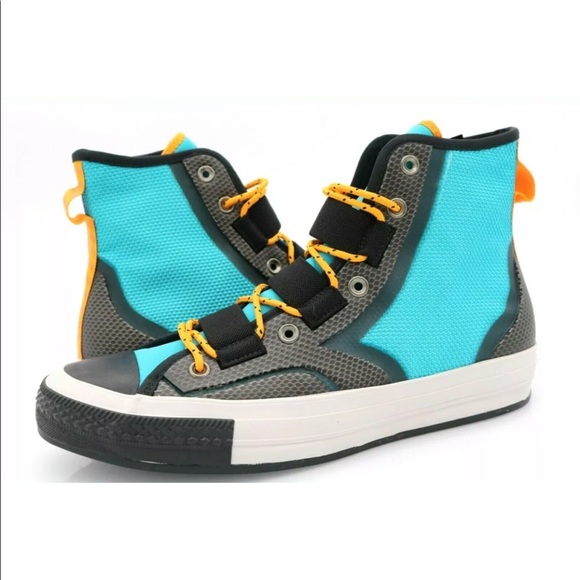 Converse Blue Gray Chuck 70 Tech Hike Rapid Teal